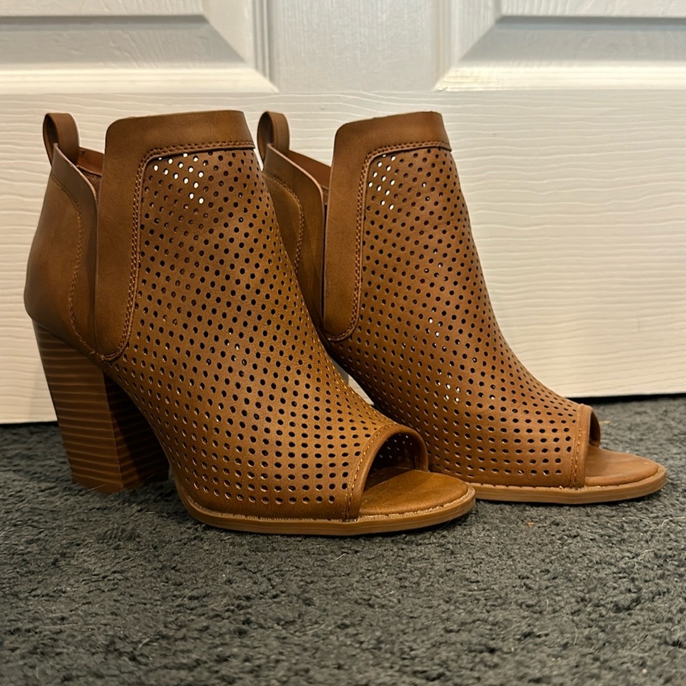 Block Heel Booties